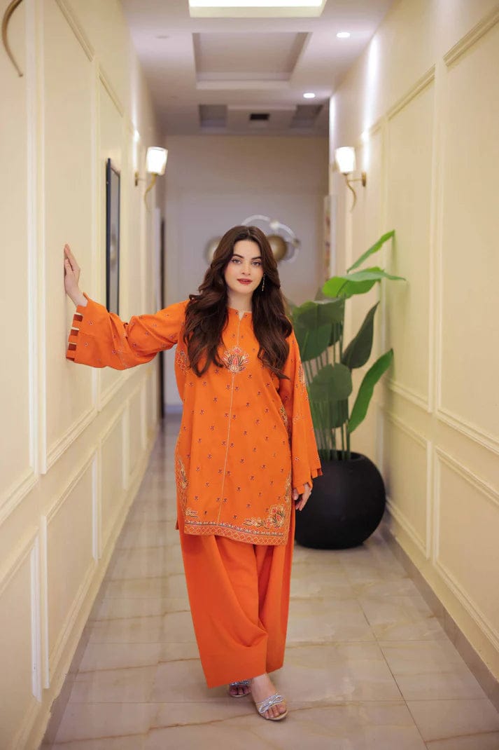 Aleena Embroidered 2PC