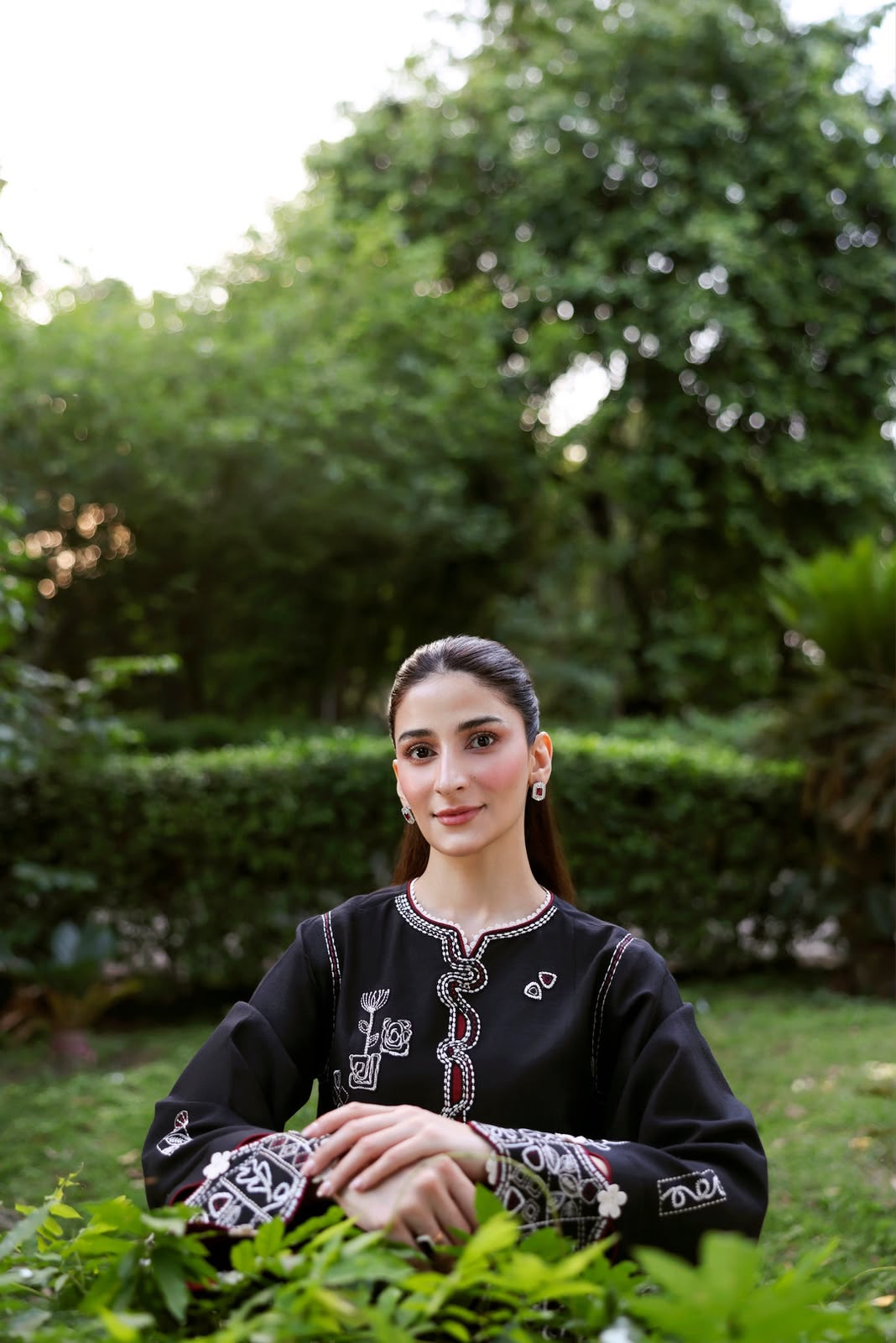Luqaab Embroidered 3pc