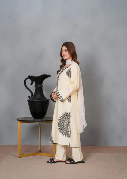 Zahoor Embroidered 3Pc