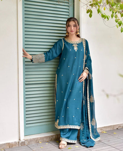 Yasmeen Embroidered 3Pc