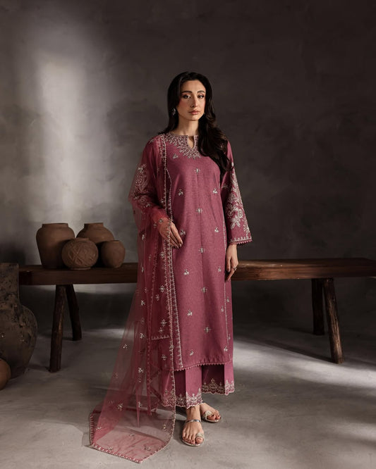 Arooba Embroidered 3PC