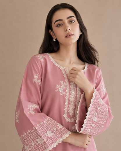 Mahnoor Embroidered Co-ord Set