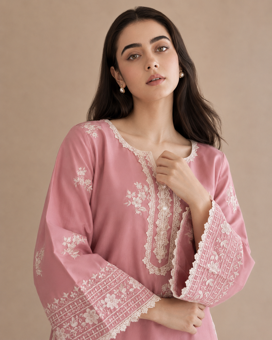 Mahnoor Embroidered Co-ord Set