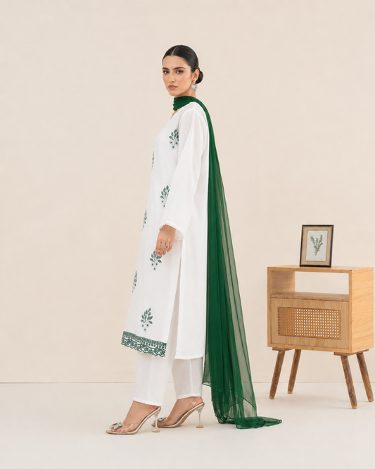 National Embroidered 3pc