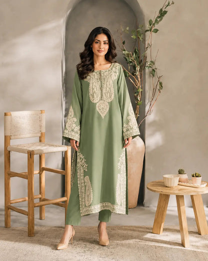 Afreen Embroidered 3Pc