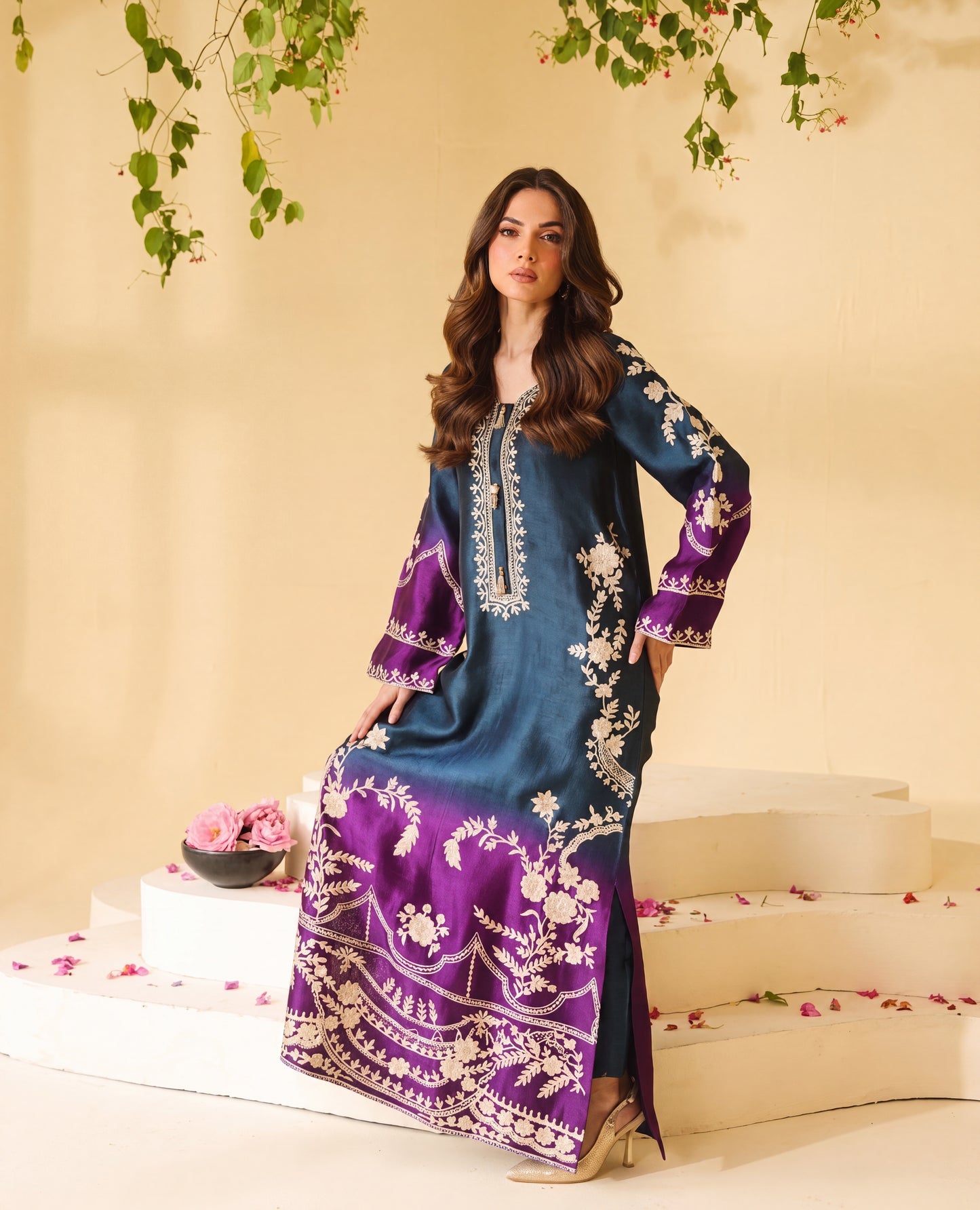 Luxe 2-Piece Silk Set Premium Silk Best For Formal Wear