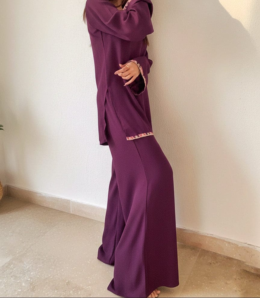 Plum Co-ord Set