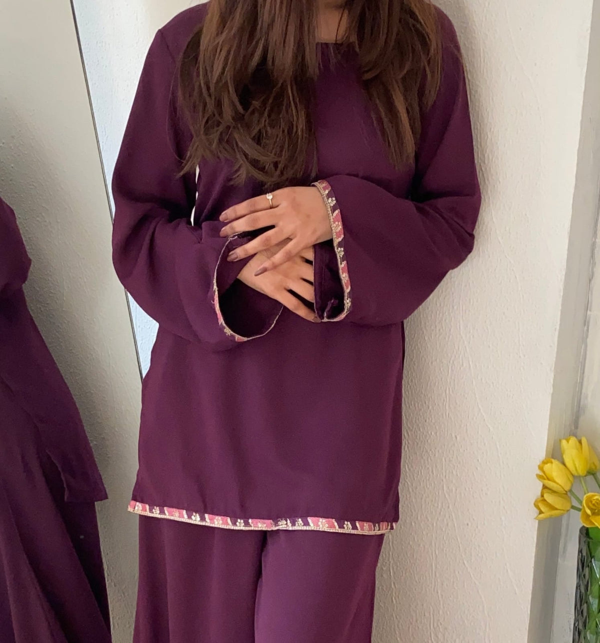Plum Co-ord Set