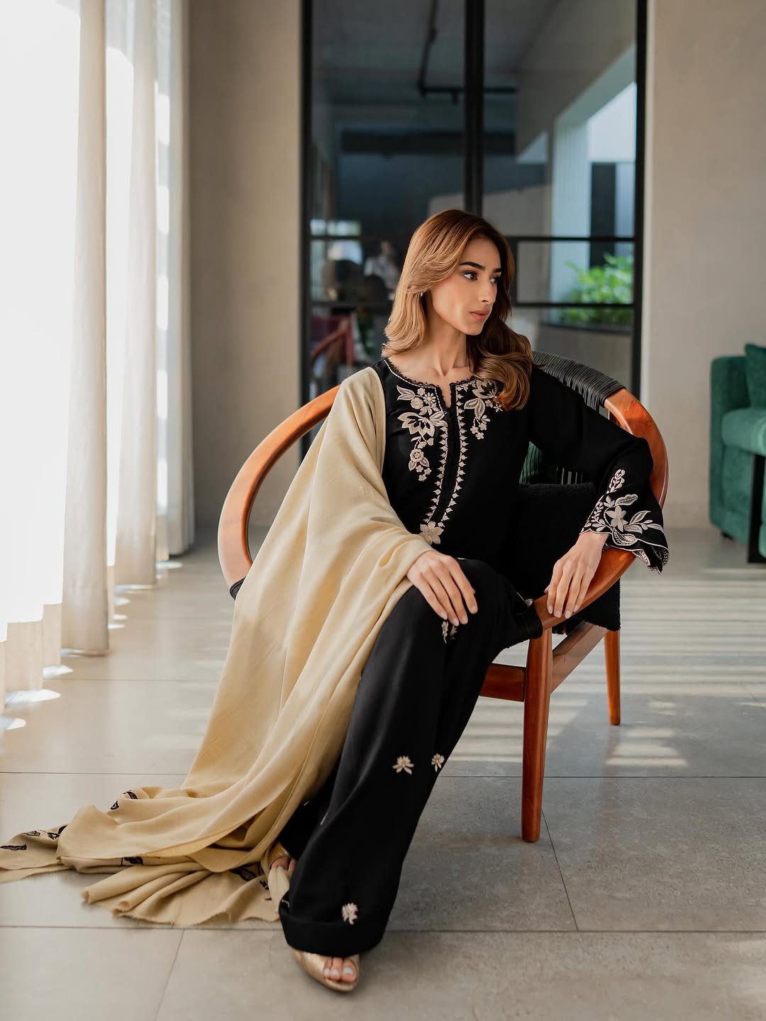 Myarah embroidered 3Pc