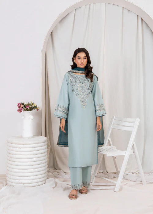 Lazule Embroidered 3PC
