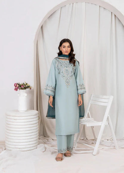 Lazule Embroidered 3PC