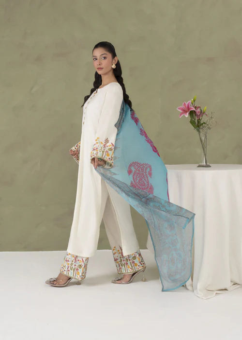KASTOOR EMBROIDERED 3PCS