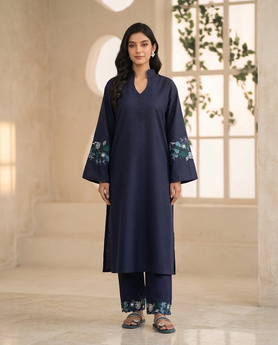 ZUMAR EMBROIDERED 2PCS