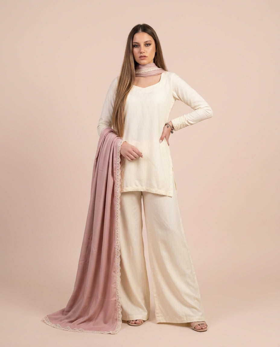 Barbie Embroidered 3Pc